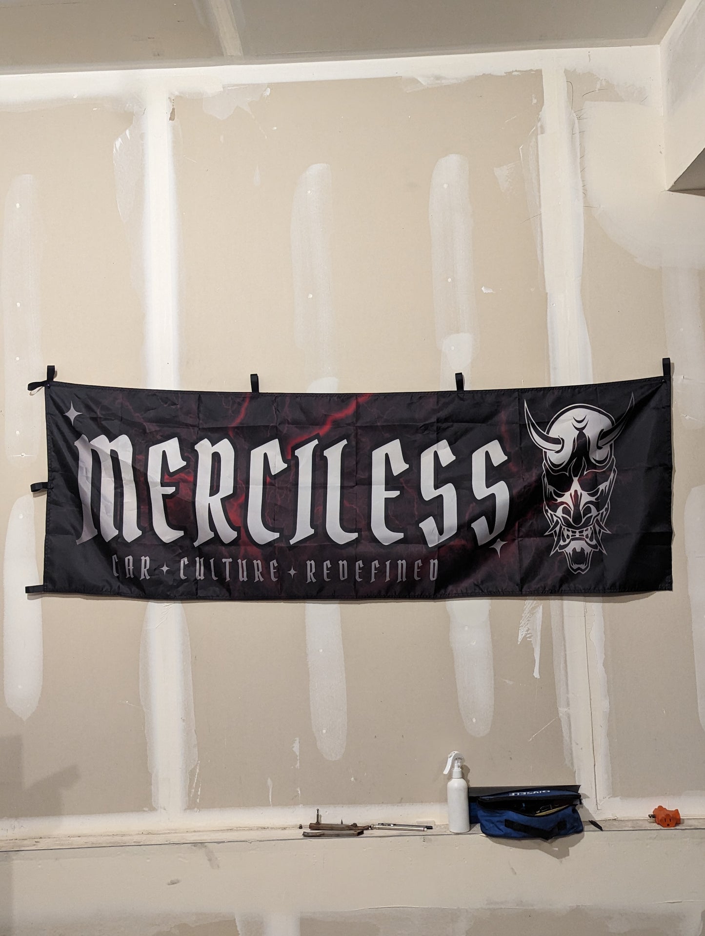 Red Merciless Flag